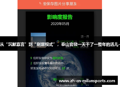 从“沉默寡言”到“刷屏模式”，泰山官微一天干了一整年的活儿-
